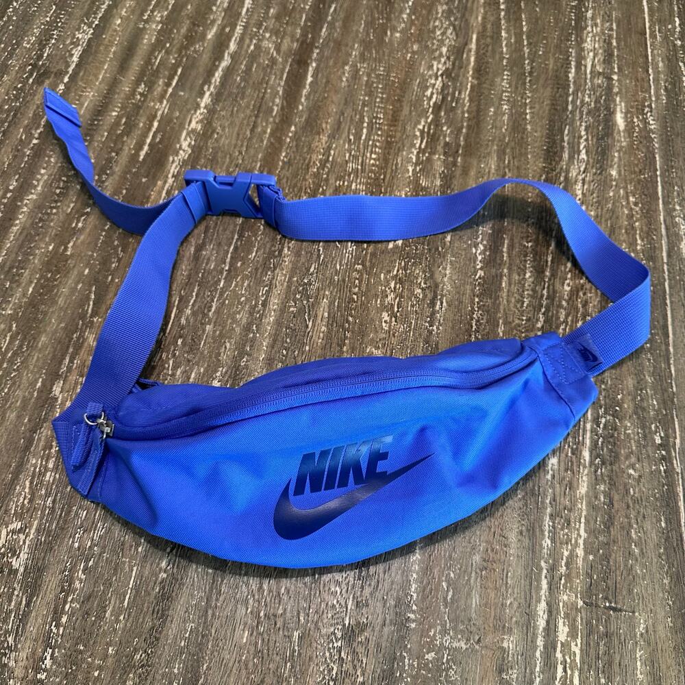 Nike Heritage Waistpack 3L Fanny Pack Crossbody Belt Bum Bag Blue DB0490-581